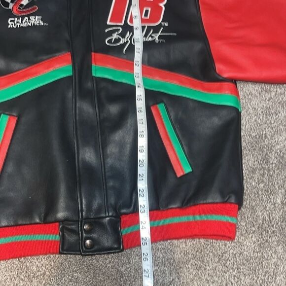 Chase Authentics Men's Black and Red Jacket - Picture 9 of 12